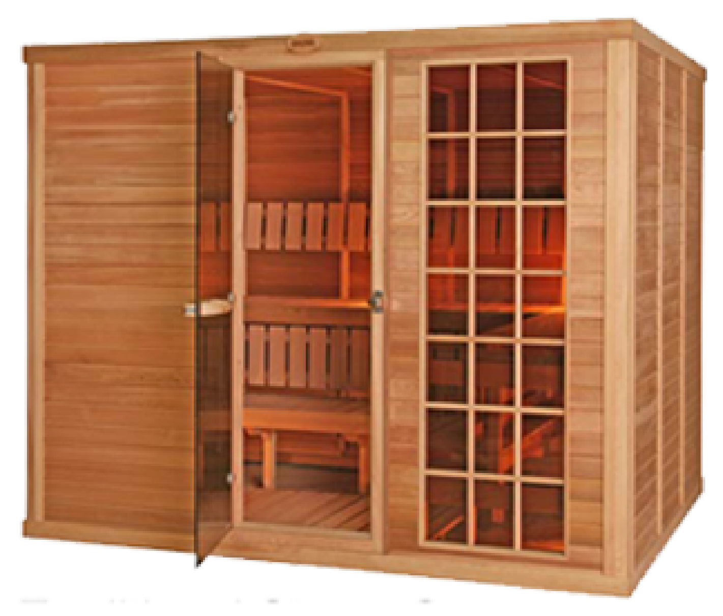 red cedar steam sauna by superior steam